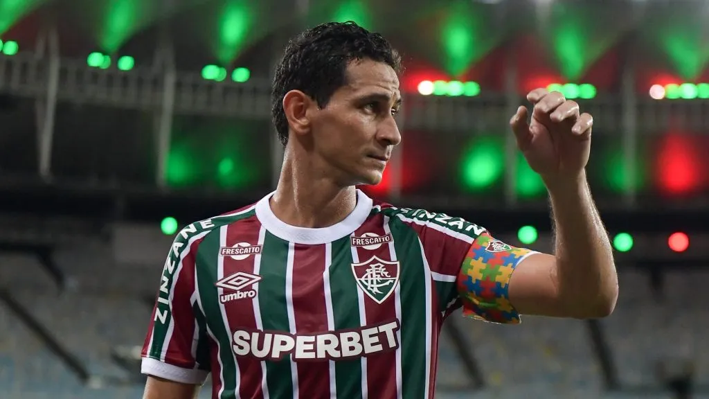 PH Ganso em campo pelo Fluminense. Foto: Thiago Ribeiro/AGIF