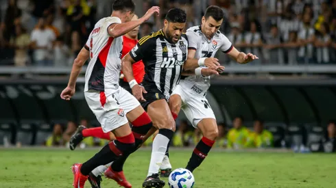 MG – BELO HORIZONTE – 13/04/2025 – BRASILEIRO A 2025, ATLETICO-MG X VITORIA – Hulk jogador do Atletico-MG durante partida contra o Vitoria no estadio Mineirao pelo campeonato Brasileiro A 2025. Foto: Fernando Moreno/AGIF