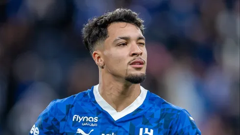 Marcos Leonardo durante partida pelo Al-Hilal.