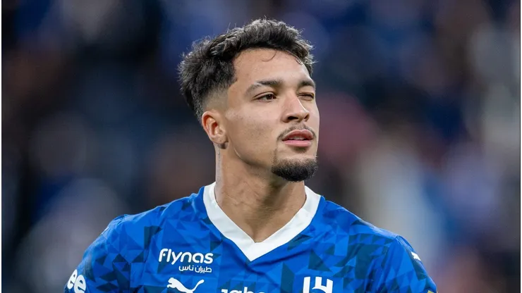 Marcos Leonardo durante partida pelo Al-Hilal.