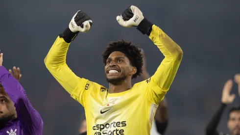 Hugo Souza, goleiro do Corinthians. Foto: Hedeson Alves/AGIF