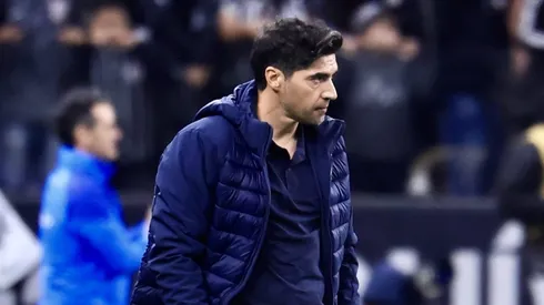 Abel Ferreira tecnico do Palmeiras durante partida contra o Corinthians no estadio Arena Corinthians pelo campeonato Brasileiro A 2025. Foto: Marcello Zambrana/AGIF