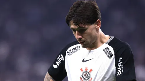 Rodrigo Garro em Corinthians x Palmeiras pelo Brasileirão 2025. Foto: Marcello Zambrana/AGIF
