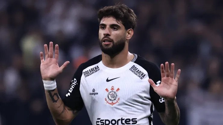 SP - SAO PAULO - 03/05/2025 - BRASILEIRO A 2025, CORINTHIANS X INTERNACIONAL - Yuri Alberto jogador do Corinthians durante partida contra o Internacional no estadio Arena Corinthians pelo campeonato Brasileiro A 2025. Foto: Marcello Zambrana/AGIF