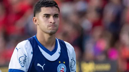 Nestor durante confronto contra o Sport no Brasileirõ 2025.