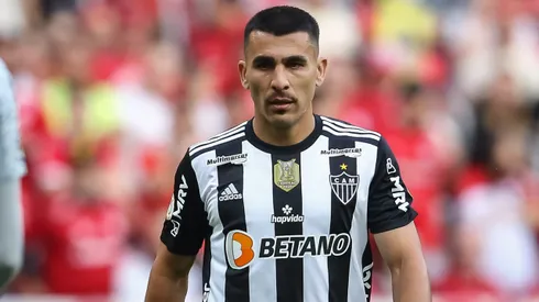 RS – Porto Alegre – 31/07/2022 – BRASILEIRO A, INTERNACIONAL X ATLETICO-MG – Junior Alonso jogador do Atletico-MG durante partida contra o Internacional no estadio Beira-Rio pelo campeonato Brasileiro A 2022. Foto: Pedro H. Tesch/AGIF
