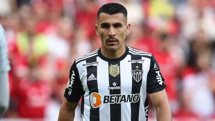 RS - Porto Alegre - 31/07/2022 - BRASILEIRO A, INTERNACIONAL X ATLETICO-MG - Junior Alonso jogador do Atletico-MG durante partida contra o Internacional no estadio Beira-Rio pelo campeonato Brasileiro A 2022. Foto: Pedro H. Tesch/AGIF