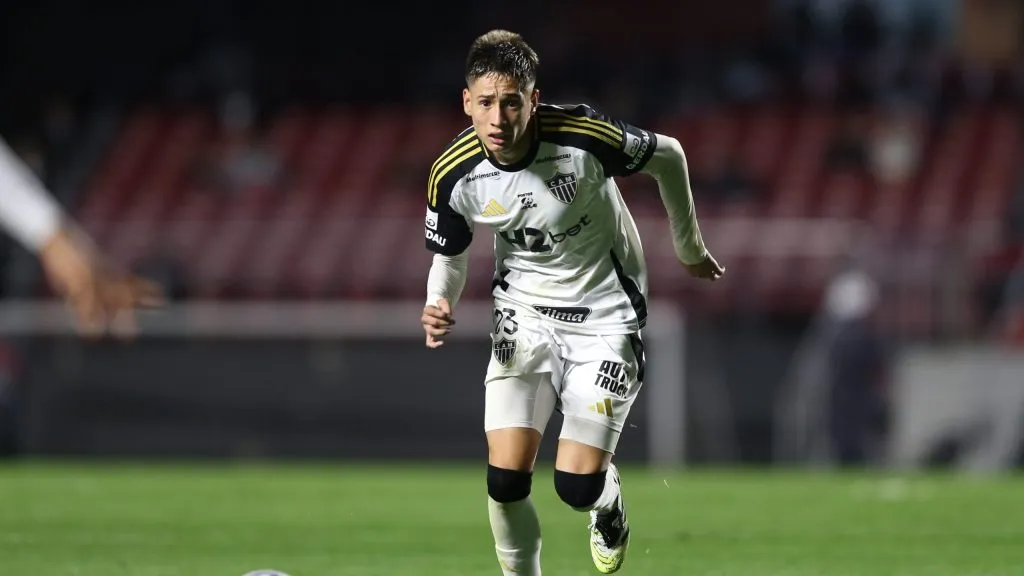 SP – SAO PAULO – 24/08/2025 – BRASILEIRO A 2025, SAO PAULO X ATLETICO-MG – Ivan Roman jogador do Atletico durante a partida contra o Sao Paulo no estadio Morumbis em Sao Paulo (SP), pelo campeonato Brasileiro A 2025. Foto: Marlon Costa/AGIF