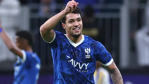 Marcos Leonardo pelo Al-Hilal. (Photo by Abdullah Ahmed/Getty Images)