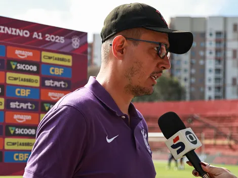 Lucas Piccinato, treinador do Corinthians, confirma final do Brasileirão Feminino na Neo Química Arena