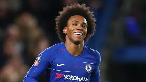 Willian pelo Chelsea. (Photo by Clive Rose/Getty Images)