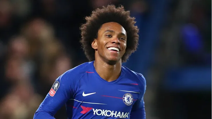 Willian pelo Chelsea. (Photo by Clive Rose/Getty Images)