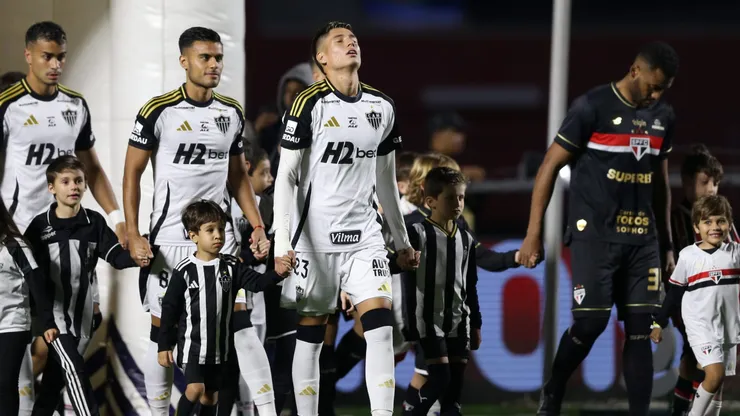 SP - SAO PAULO - 24/08/2025 - BRASILEIRO A 2025, SAO PAULO X ATLETICO-MG - Ivan Roman jogador do Atletico durante a partida contra o Sao Paulo no estadio Morumbis em Sao Paulo (SP), pelo campeonato Brasileiro A 2025. Foto: Marlon Costa/AGIF