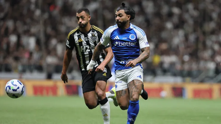 MG - BELO HORIZONTE - 27/08/2025 - COPA DO BRASIL 2025, ATLETICO-MG X CRUZEIRO - Gabriel Barbosa Gabigol jogador do Cruzeiro durante partida contra o Atletico-MG no estadio Arena MRV pelo campeonato Copa Do Brasil 2025. Foto: Gilson Lobo/AGIF