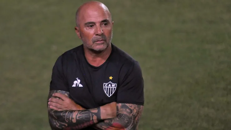 BA - Salvador - 19/10/2020 - BRASILEIRO A 2020, BAHIA X ATLETICO-MG - Jorge Sampaoli tecnico do Atletico-MG durante partida contra o Bahia no estadio Pituacu pelo campeonato Brasileiro A 2020. Foto: Jhony Pinho/AGIF
