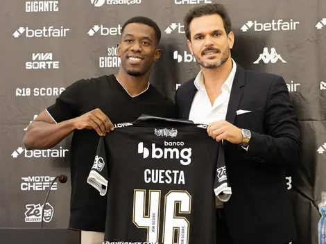 Cuesta poderá estrear no Vasco contra o Ceará no Brasileiro