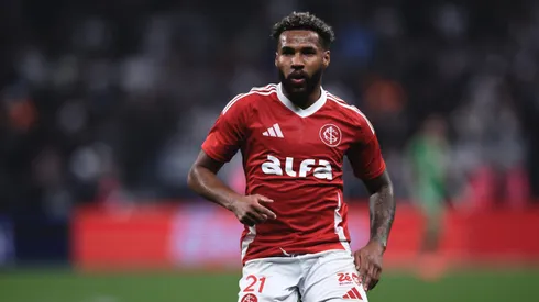 Wesley durante jogo do Internacional. Foto: Ettore Chiereguini/AGIF