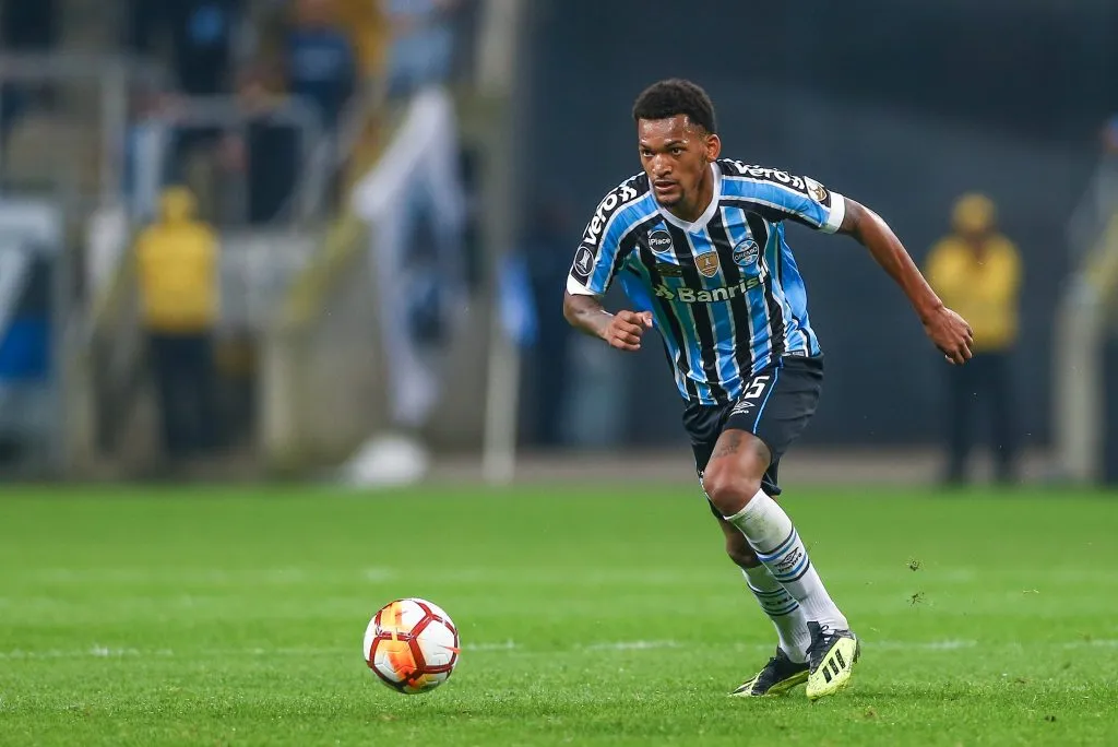 Jailson, quando atuava pelo Grêmio. Foto: Lucas Uebel/Getty Images