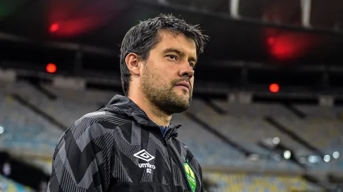 RJ – RIO DE JANEIRO – 13/05/2023 – BRASILEIRO A 2023, FLUMINENSE X CUIABA – Luiz Fernando Iubel tecnico do Cuiaba durante partida contra o Fluminense no estadio Maracana pelo campeonato BRASILEIRO A 2023. Foto: Thiago Ribeiro/AGIF