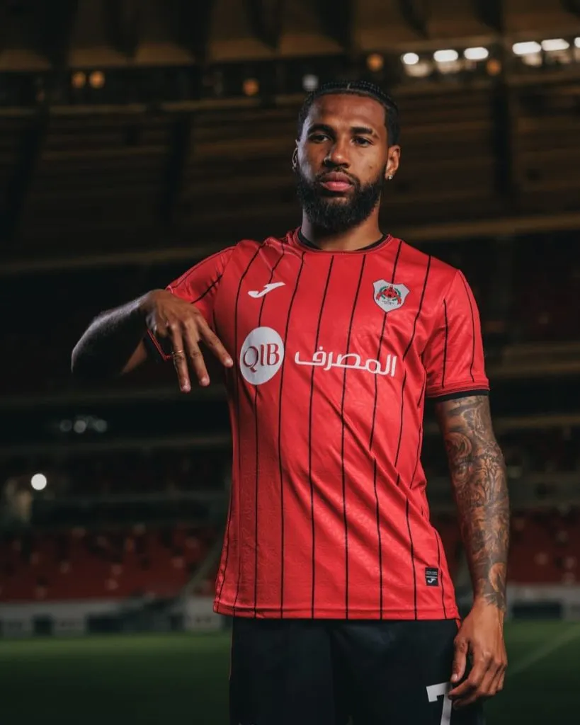 Wesley deixa o Internacional rumo ao Al-Rayyan. Foto: Divulgação / Al-Rayyan