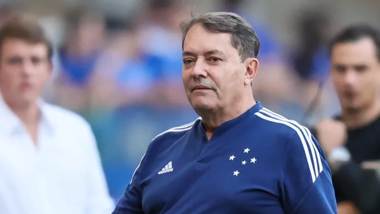 Pedro Lourenco (Pedrinho) dono do Cruzeiro durante partida contra o Santos no estadio Mineirao pelo campeonato Brasileiro A 2025. Foto: Gilson Lobo/AGIF