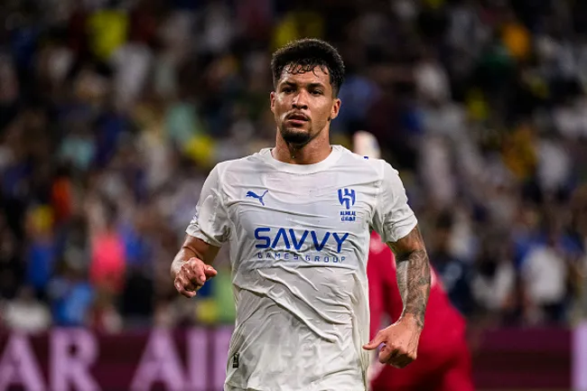 Marcos Leonardo jogando no Mundial de Clubes pelo Al Hilal. (Photo by Marcio Machado/Eurasia Sport Images/Getty Images)
