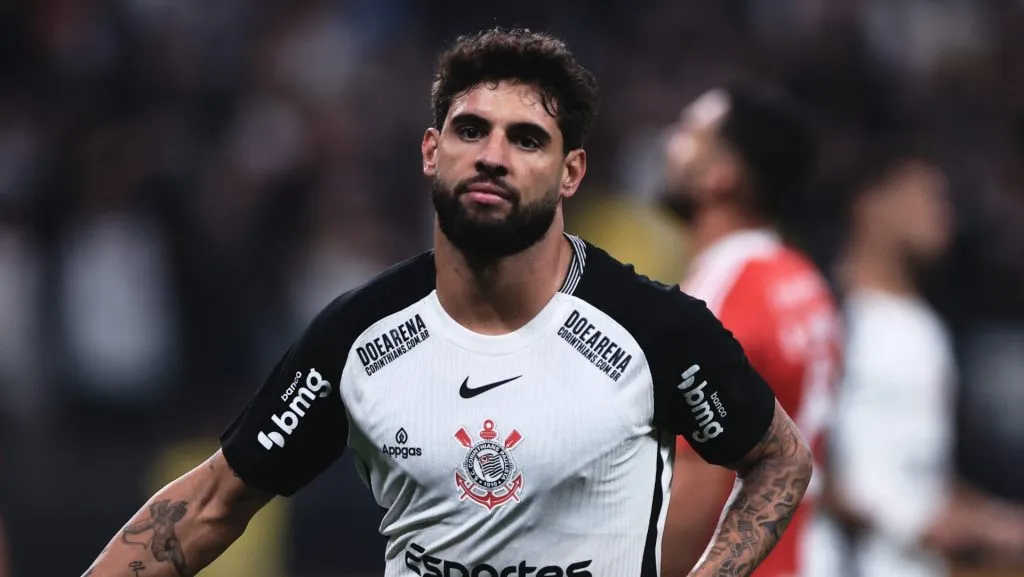 Yuri Alberto pelo Corinthians. Foto: Ettore Chiereguini/AGIF
