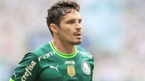 Raphael Veiga jogador do Palmeiras durante partida contra o Agua Santa no estadio Arena Allianz Parque pelo campeonato Paulista 2023.