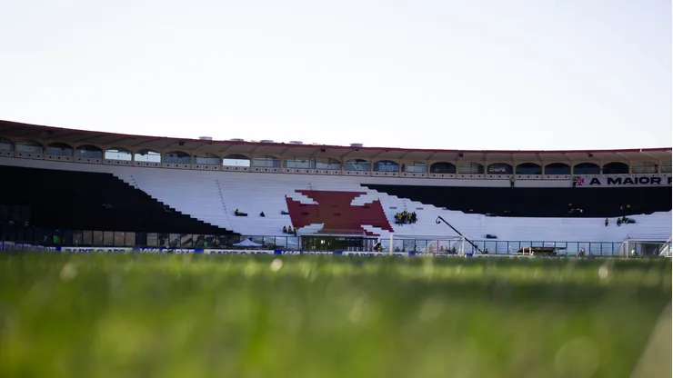 São Januário em dia de jogo. Fotos: Matheus Lima/Vasco.