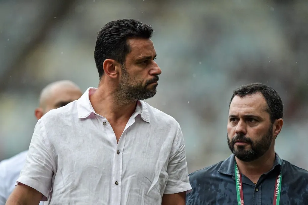 Fred ex-jogador do Fluminense antes da partida contra o Vasco no estadio Maracana pelo campeonato Carioca 2023. Foto: Thiago Ribeiro/AGIF