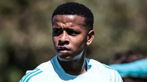 Foto: Gustavo Aleixo/Cruzeiro – Arroyo durante treinamento do Cruzeiro.