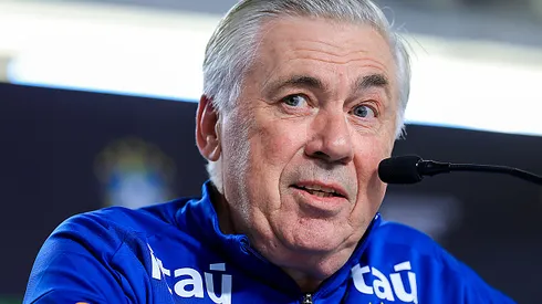 Carlo Ancelotti, técnico da Seleção Brasileira