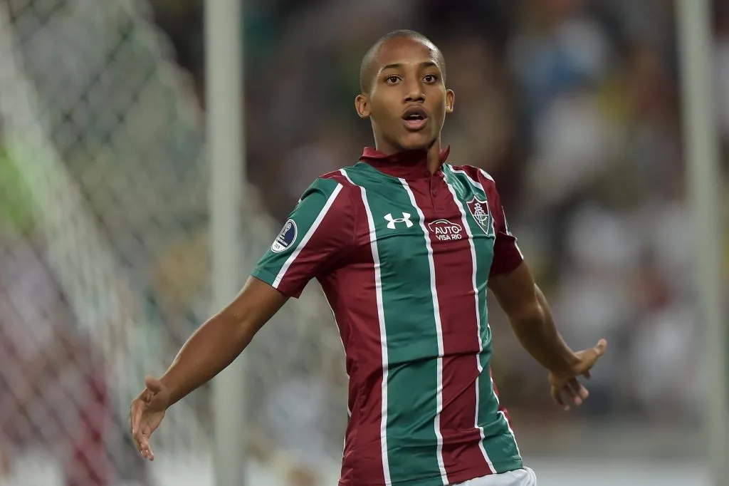 João Pedro voltou ao Maracanã e relembrou início no Fluminense. Foto: Thiago Ribeiro/AGIF