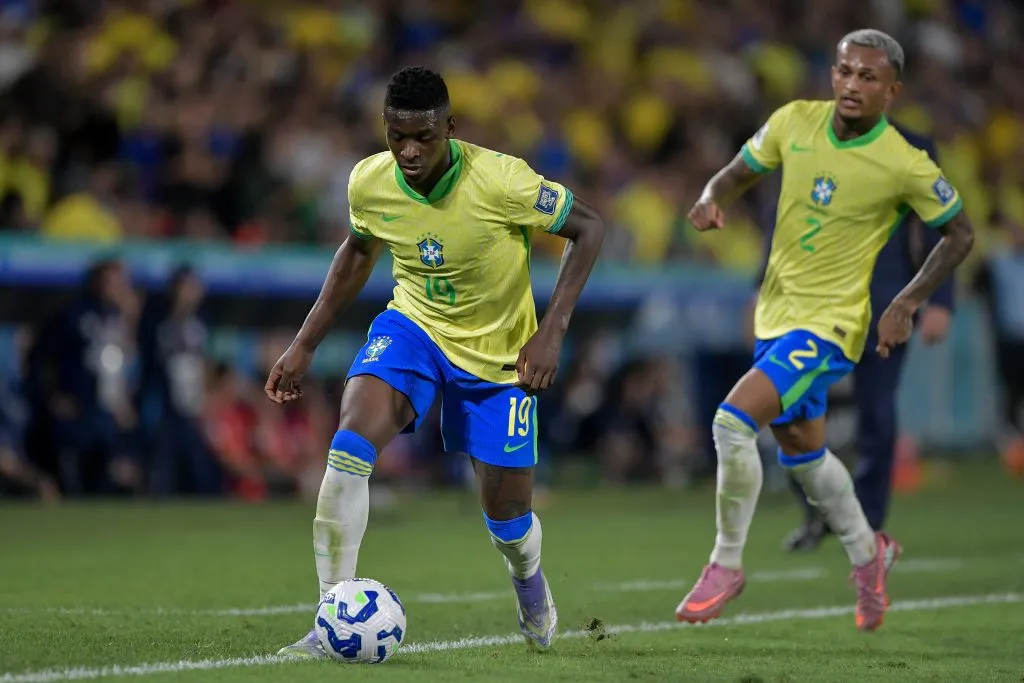 RJ – RIO DE JANEIRO – 04/09/2025 – ELIMINATORIAS COPA DO MUNDO 2026, BRASIL X CHILE – Luiz Henrique jogador do Brasil durante partida contra o Chile no estadio Maracana pelo campeonato Eliminatorias Copa Do Mundo 2026. Foto: Thiago Ribeiro/AGIF