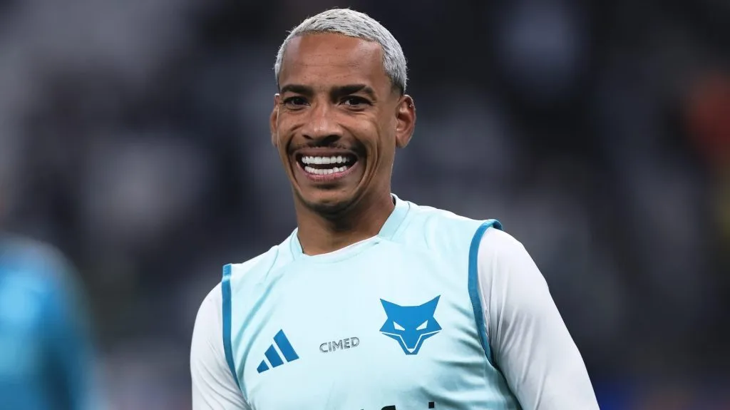 Matheus Pereira, meia do Cruzeiro. Foto: Ettore Chiereguini/AGIF