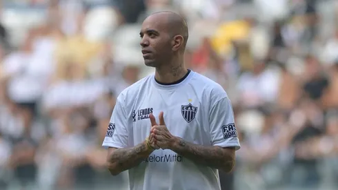 Tardelli durante jogo festivo do Atlético-MG.