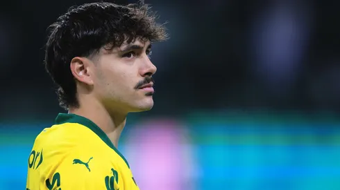 SP - SAO PAULO - 25/08/2025 - BRASILEIRO A 2025, PALMEIRAS X SPORT - Mauricio jogador do Palmeiras durante partida contra o Sport no estadio Arena Allianz Parque pelo campeonato Brasileiro A 2025. Foto: Ettore Chiereguini/AGIF