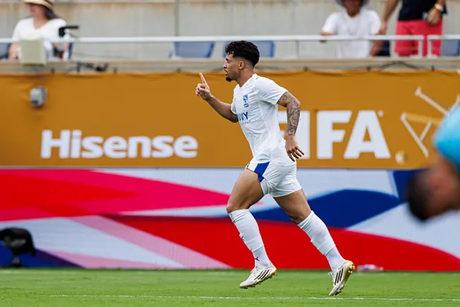 Marcos Leonardo, atuando no Al Hilal – (Photo by Martín Fonseca/Eurasia Sport Images/Getty Images)