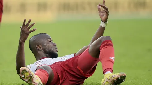 RJ – RIO DE JANEIRO – 09/07/2023 – BRASILEIRO A 2023, FLUMINENSE X INTERNACIONAL – Enner Valencia jogador do Internacional durante partida contra o Fluminense no estadio Maracana pelo campeonato Brasileiro A 2023. Foto: Alexandre Loureiro/AGIF
