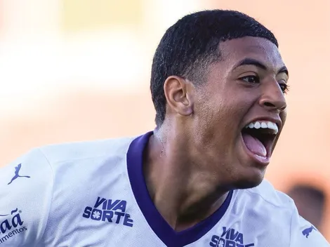 Kauê Furquim, ex-Corinthians, marca golaço em clássico no sub-20 do Bahia