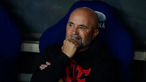 RJ - RIO DE JANEIRO - 26/08/2023 - BRASILEIRO A 2023, FLAMENGO X INTERNACIONAL - Jorge Sampaoli tecnico do Flamengo durante partida contra o Internacional no estadio Maracana pelo campeonato Brasileiro A 2023. Foto: Thiago Ribeiro/AGIF