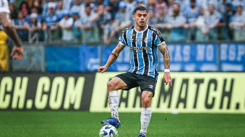 Carballo, jogador emprestado pelo Grêmio. Foto: Maxi Franzoi/AGIF