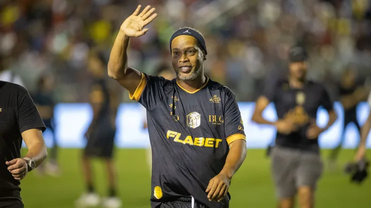 Ronaldinho Gaúcho, ex-jogador do Grêmio. Foto: Baggio Rodrigues/AGIF