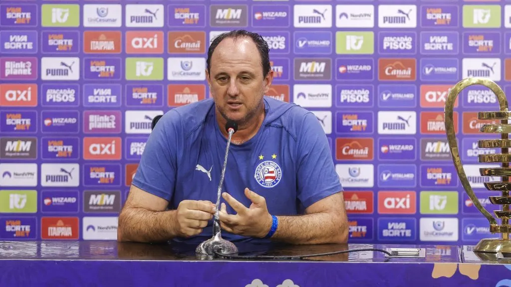 Ceni faz pedido a torcida do Bahia sobre Cauly (Rafael Rodrigues/EC Bahia)