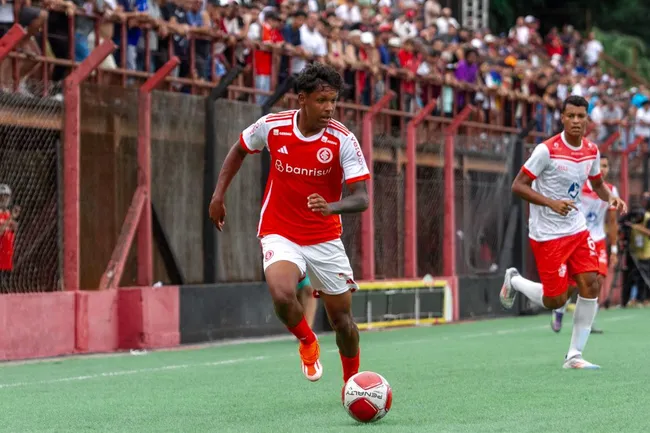 Internacional durante a Copinha de 2025 atuando em Guarulhos – Foto: Divulgação Internacional