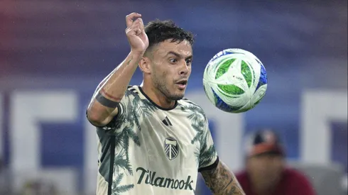 Felipe Carballo em ação pelo Portland Timbers (Foto: Orlando Ramirez/Getty Images)