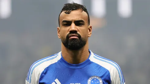Fabricio Bruno jogador do Cruzeiro durante partida contra o Atletico-MG no estadio Arena MRV pelo campeonato Copa Do Brasil 2025. Foto: Gilson Lobo/AGIF