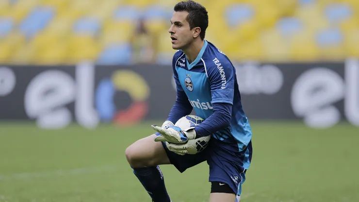 Marcelo Grohe durante partida no Estadio Maracana pelo Campeonato Brasileiro A 2014 - Foto: Paulo Campos/AGIF