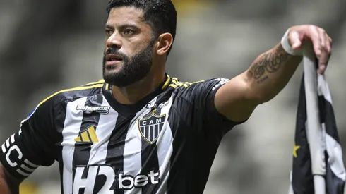 Hulk durante confronto contra o Caracas na Sul-Americana 2025.