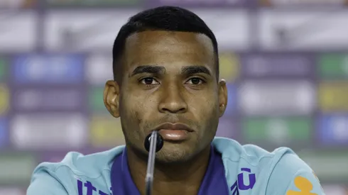 Jean Lucas em entrevista coletiva pela CBF. Foto: Rafael Ribeiro/ CBF